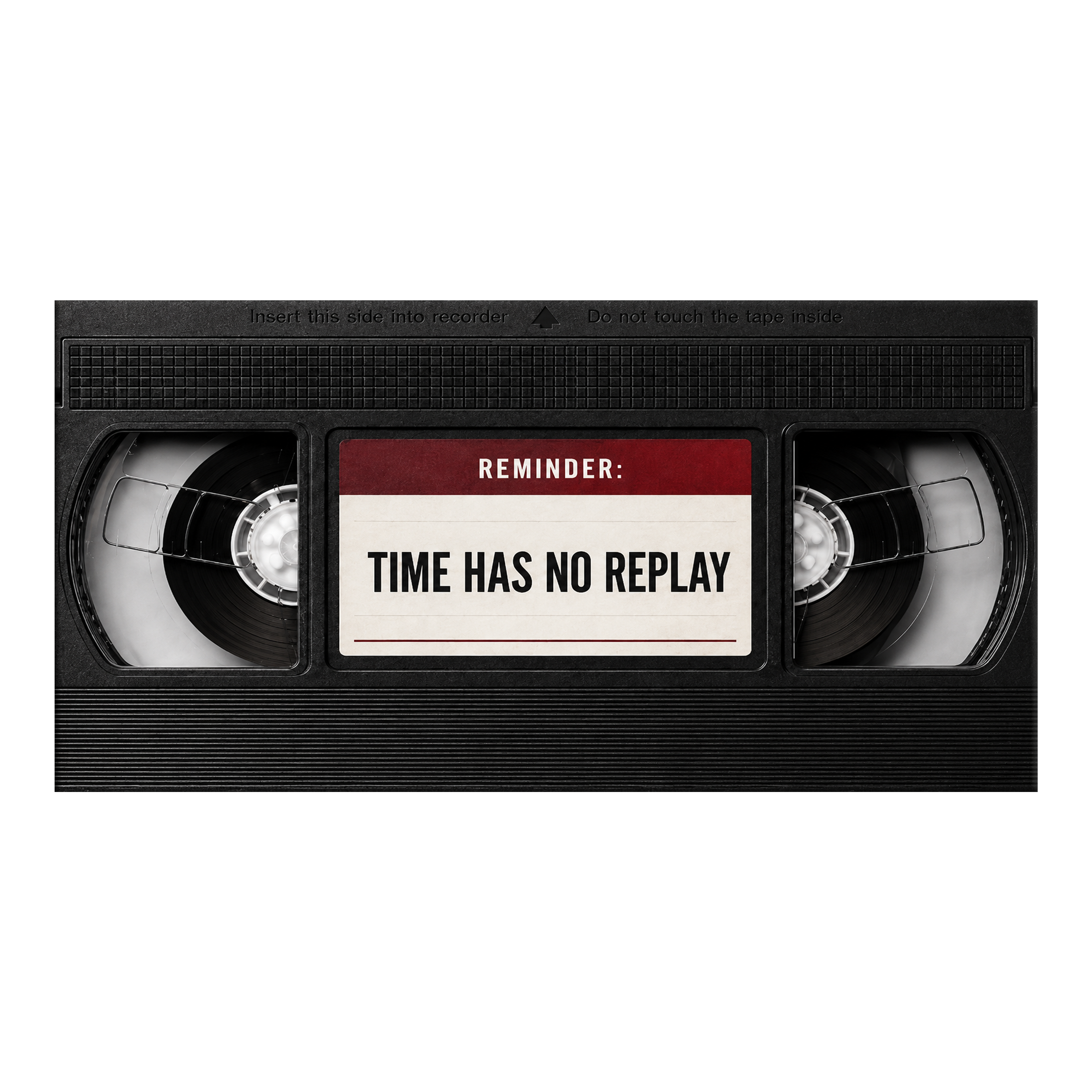 Life Has No Replay artwork shown as an Armoze canvas print