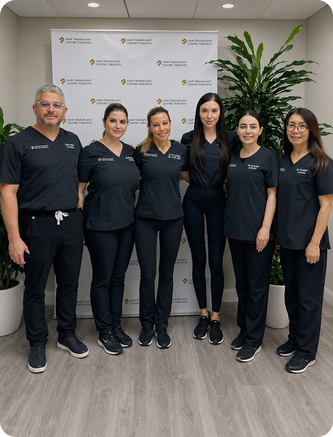 The Hair Transplant Centre Toronto clinical team