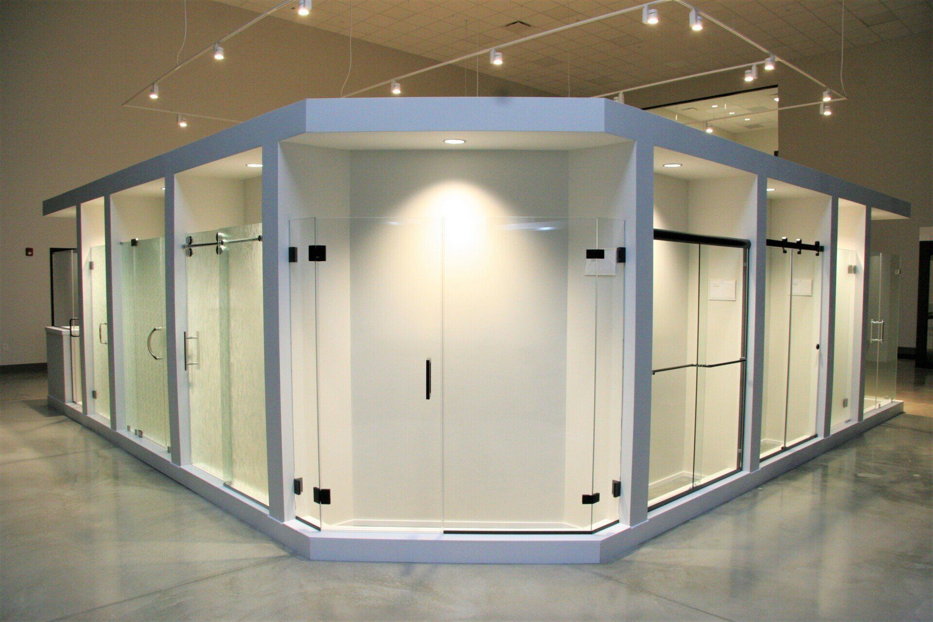 Semi-Frameless Shower Glass