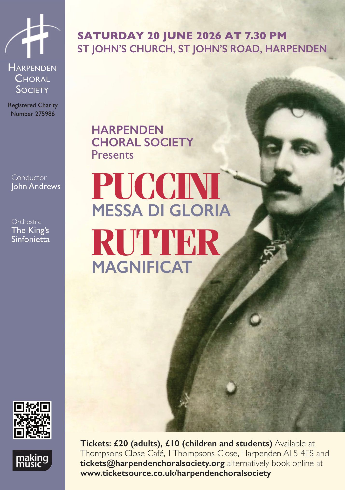 Harpenden Choral society concert