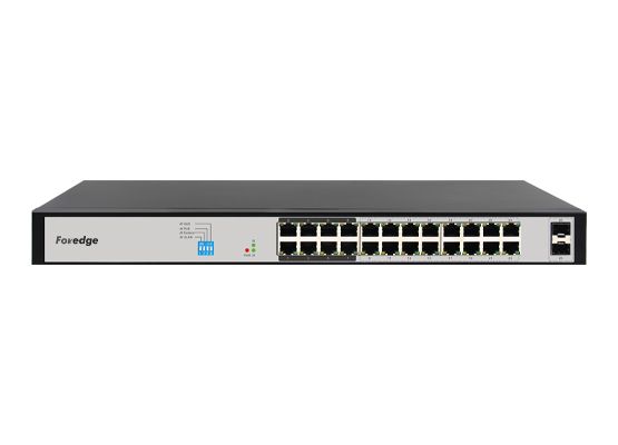 FOREDGE AI1024GC 24 PORT GBIT POE + 2 PORT SFP 250W CLOUD DESTEKLİ POE SWITCH DM