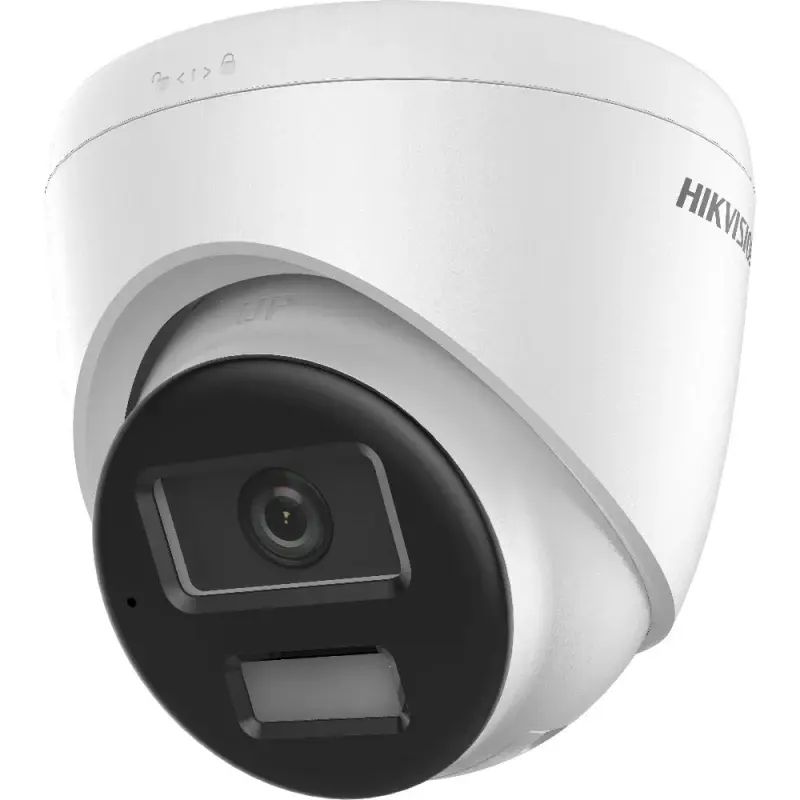 Hikvision DS-2CD1383G2-LIUF/SL 8 MP Smart Hybrid Light Sabit Lensli Turret IP Güvenlik Kamerası (Dahili Mikrofon, Çift Yönlü Ses, Aktif Caydırıcı)