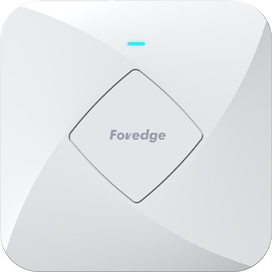 FOREDGE YENİ W618AP V4 INDOOR ACCESS POINT, WİFİ 6, 2402Mbps AT 5GHz + 574Mbps AT 2.4GHz 1WAN+1LAN FULL GIGABIT CLOUD DESTEKLİ