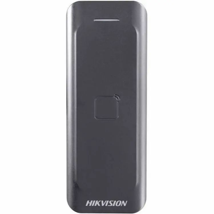 Model: DS-K1802E Hikvision DS-K1802E Proximity ve Elektromanyetik Kart Okuyucu – EM 125 kHz, Wiegand Bağlantılı Geçiş Kontrol Okuyucusu