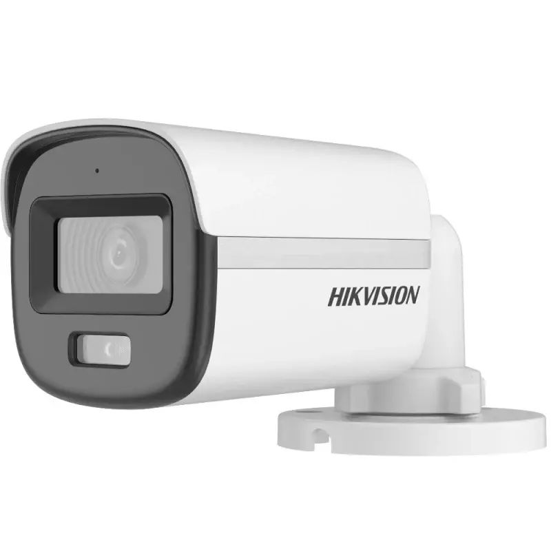Hikvision DS-2CE10KF0T-LPFS 3K Smart Hybrid Light ColorVu Sabit Lensli Mini Bullet HD-TVI Kamera (Dahili Mikrofon, IP67)