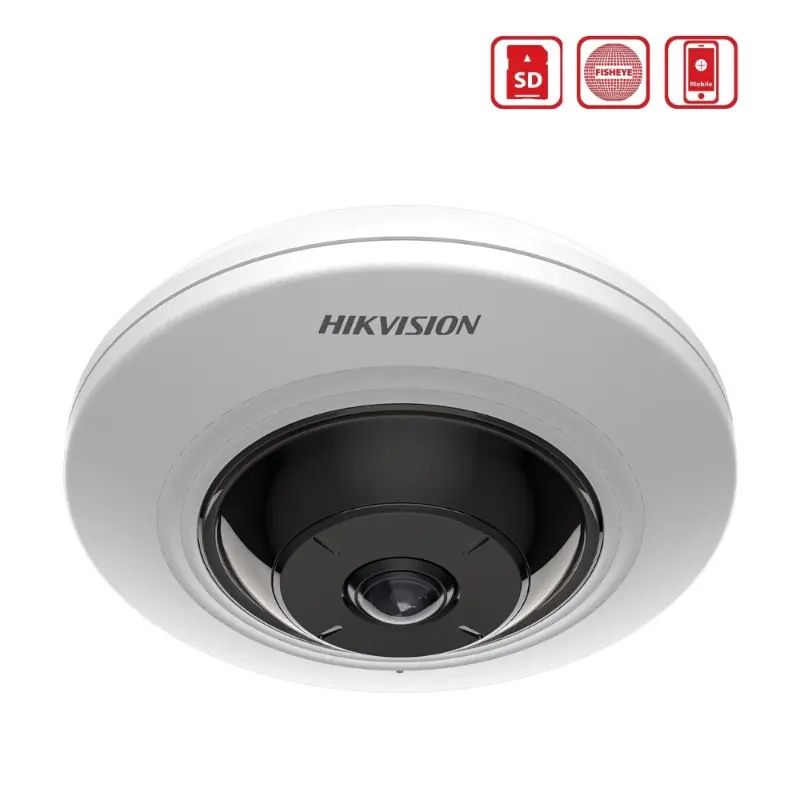 Model: DS-2CD2955G0-ISU 5MP 1.05mm 180° FishEye IP Kamera
