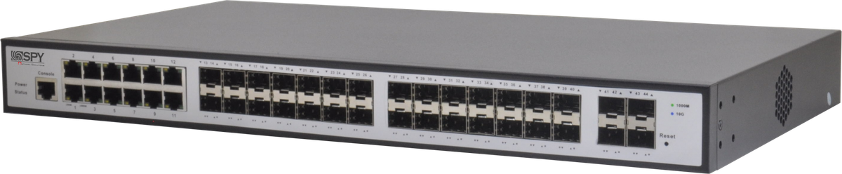 SPY SWITCH SP-4050GJ-M 28 AD.1G SFP PORT 12 AD.1000 RJ45 4 AD.10G SFP GIGABIT (YÖNETİLEBİLİR)