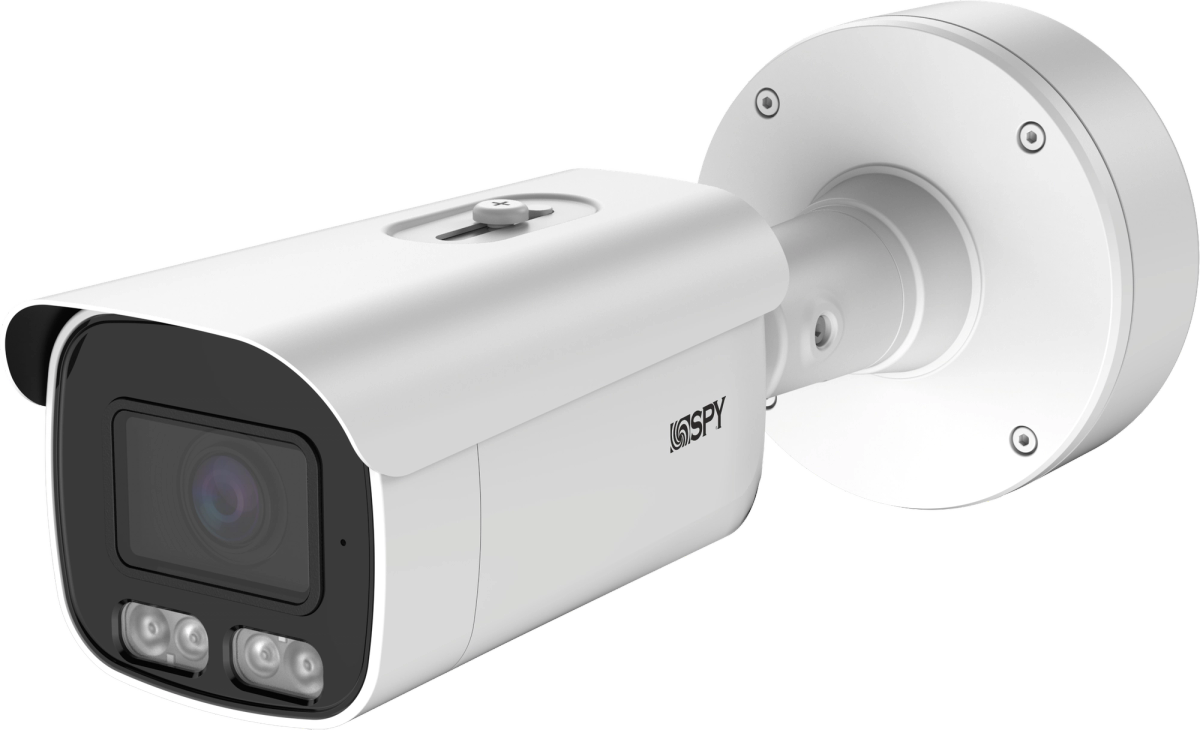 SPY SP-294BL 1/1.8" 4.0 MP 2,8 - 12 MM MOTORİZE LENS H265+ GÖMÜLÜ LPR PLAKA TANIMA IR BULLET IP KAMERA