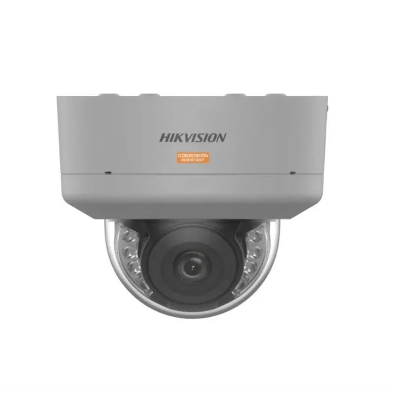 Model: DS-2XC3146G0H-LI(S)(U) Hikvision DS-2XC3146G0H-LI(S)(U)(PA) 4MP Anti-Korozyon PTR Dome Kamera – ColorVu, Motorize Pan-Tilt-Rotate, IP68, IK10