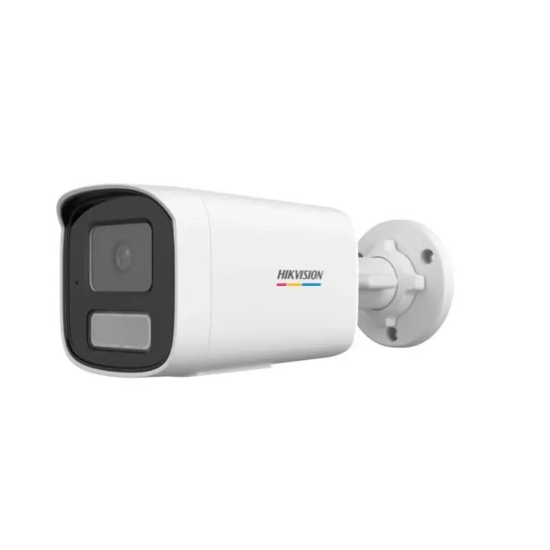 Model: DS-2CD1T47G2H-LIUF/SL Hikvision DS-2CD1T47G2H-LIUF/SL 4MP 4mm AcuSense Bullet Kamera – Mikrofonlu, Sirenli, Smart Hybrid Light, IP67