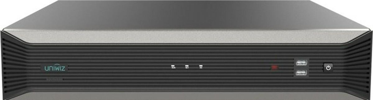 UNIWIZ NVR-864B 64 KANAL 16MP H265 8X12TB HDD HDMI&VGA NVR