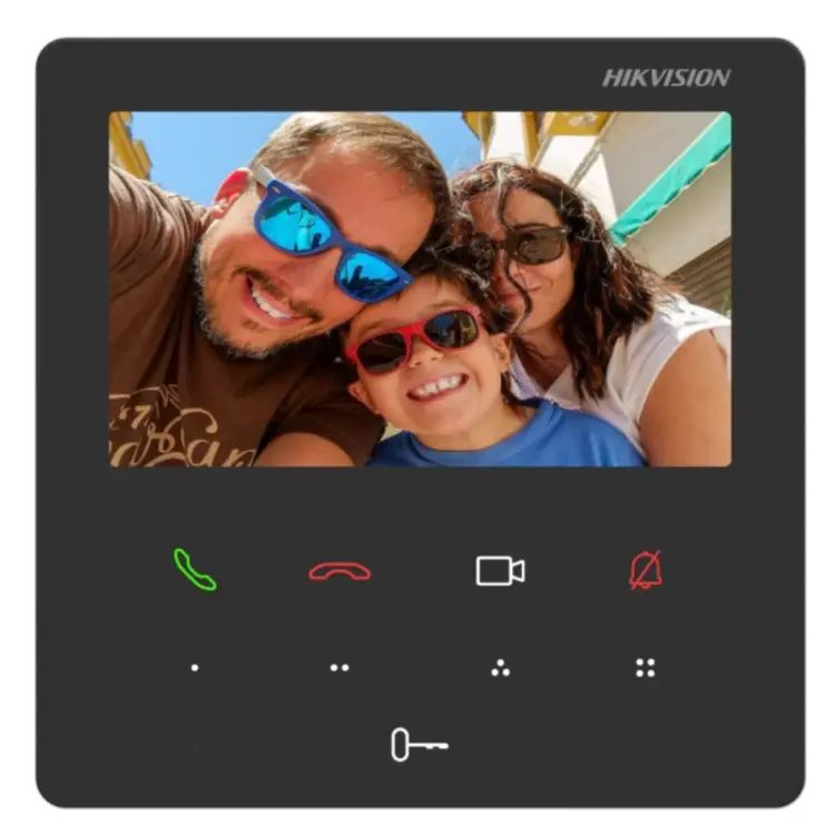 Model: DS-KH6110-WE1 Hikvision DS-KH6110-WE1 4.3” IP Görüntülü Diafon Monitörü – WiFi & PoE Destekli