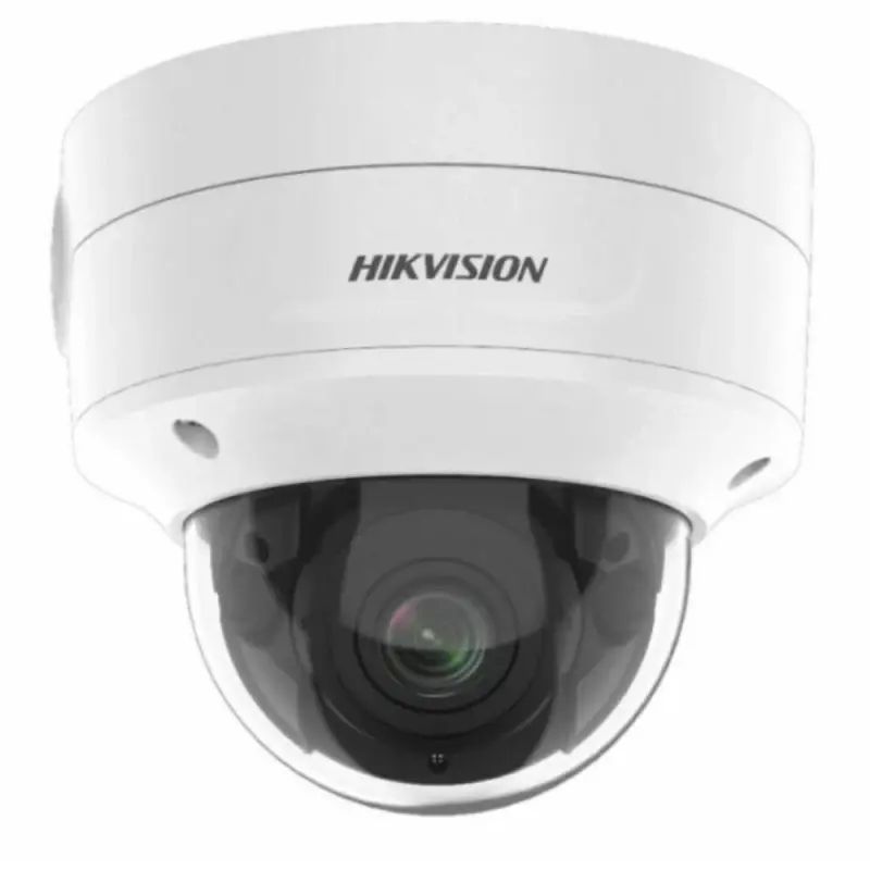 Hikvision 6MP Acusense Motorize Dome IP Kamera 40 Metre IR H.265+ Model: DS-2CD2766G2-IZS