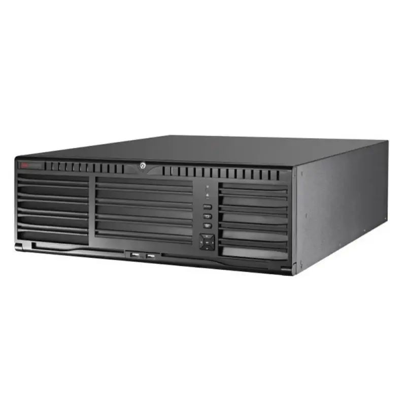 Model: DS-96064NI-I16 Hikvision DS-96064NI-I16 64 Kanal 4K Ultra HD Profesyonel NVR (16 SATA, RAID, 512 Mbps, Çift HDMI)