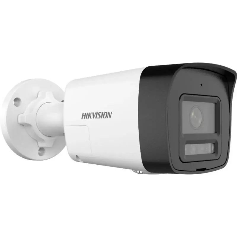 Hikvision DS-2CD1083G2-LIUF/SL 8 MP Smart Hybrid Light Bullet IP Güvenlik Kamerası (Dahili Mikrofon ve Hoparlör, Çift Yönlü Ses, IP67, PoE)