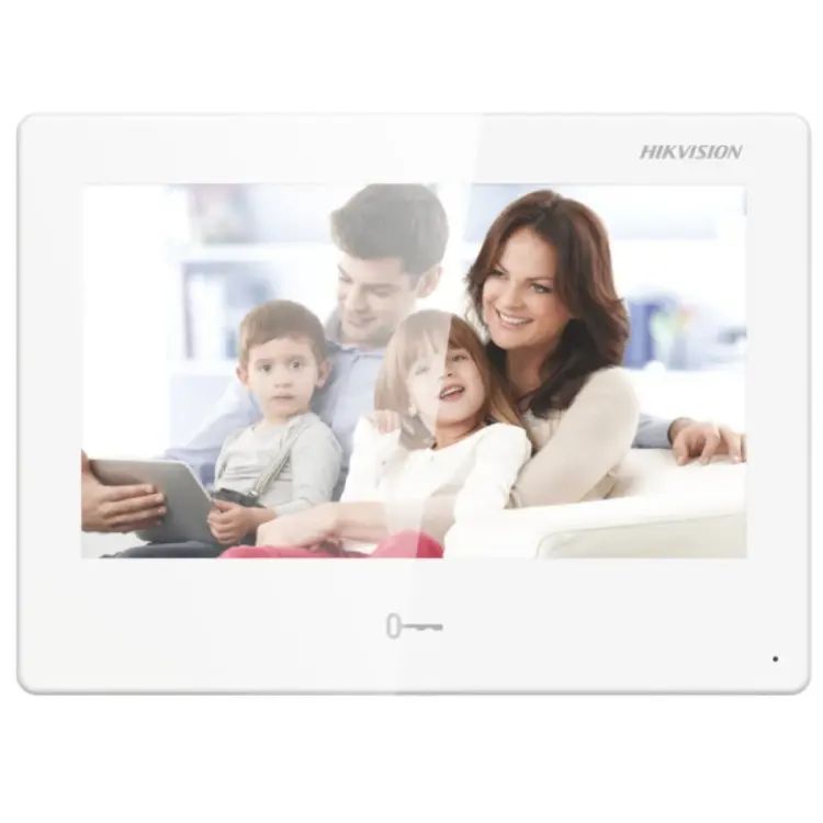 Model: DS-KH9310-WTE1(B) Hikvision DS-KH9310-WTE1(B) 7” Android IP Görüntülü Diafon Monitörü – WiFi & PoE, Ultra Seri