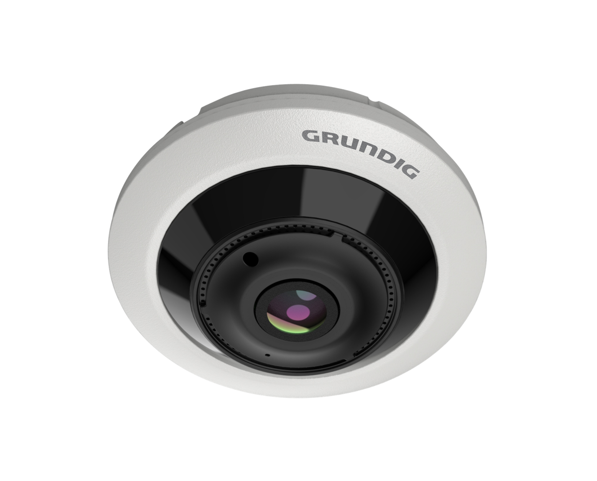 GRUNDIG GU-CI-AP12616F 12.0 MP 1/2.3" 1,6 MM 360° PANORAMİK LENS AI H265+ FISHEYE IP KAMERA