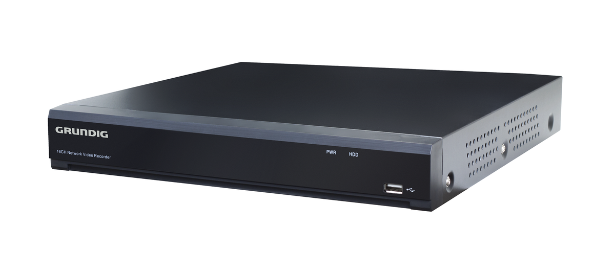 GRUNDIG GU-RN-AC8116P 16 KANAL (16 POE) NVR 12 MP H265 4K DESTEKLİ 2X10TB HDD