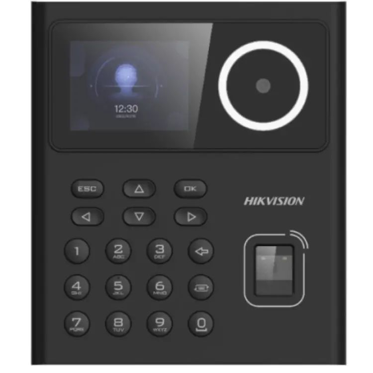 Model: DS-K1T320MFX Hikvision DS-K1T320MFX Yüz Tanıma + Parmak İzi Terminali | Kart Okuyucu, PDKS