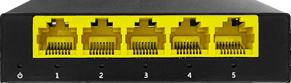 FOREDGE NS605L 5 PORT GBIT ETHERNET SWITCH METAL KASA HARİCİ POWER