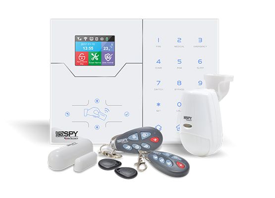 SPY SP-701IP DAHİLİ TCP-IP / GSM /4G DESTEKLİ KABLOSUZ ALARM SETİ (1PIR,1MC,2KMD.)