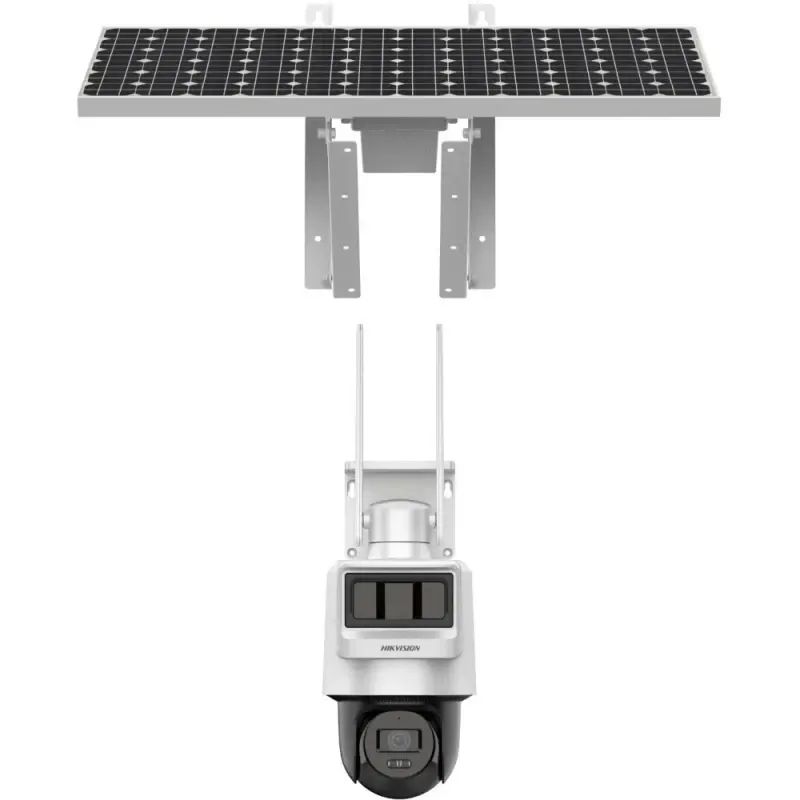 Hikvision DS-2DE2C400IWG-K/4G/C09S20 4 MP 4G Güneş Enerjili PT Güvenlik Kamerası Seti (20W Solar Panel + 90Wh Batarya)