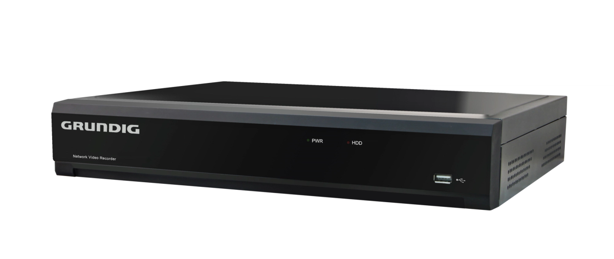 GRUNDIG GU-RN-AP8232N 32 KANAL NVR 12 MP H265 4K E-SATA DESTEKLİ 4X10TB HDD