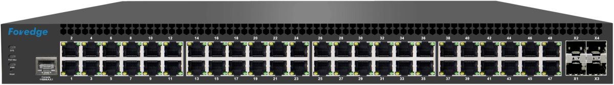 FOREDGE S5700-48G-4TFR 48 PORT GBIT + 4 PORT 10G SFP LAYER 3 YÖNETİLEBİLİR ETHERNET SWITCH A.