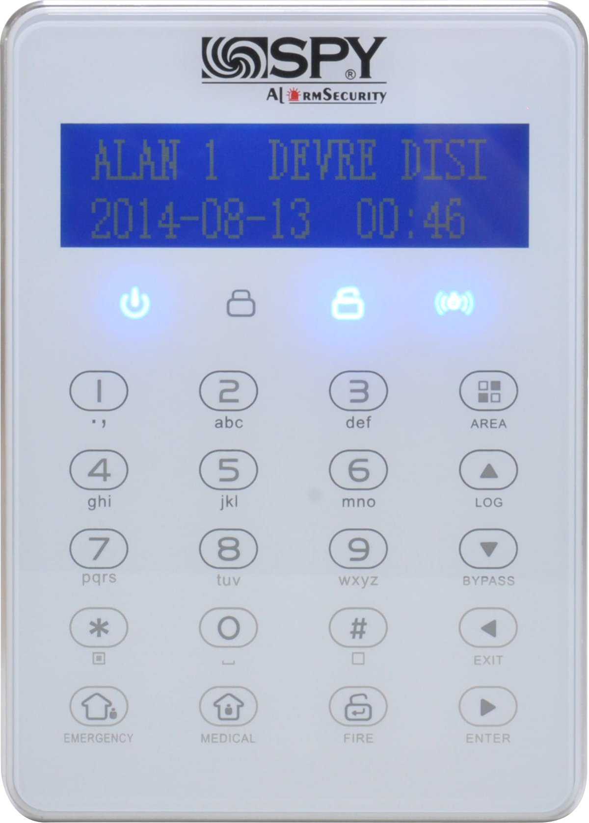 SPY SP-901K KABLOLU KEYPAD ( SADECE 401IP VE 801IP PANELDE ÇALIŞIR)