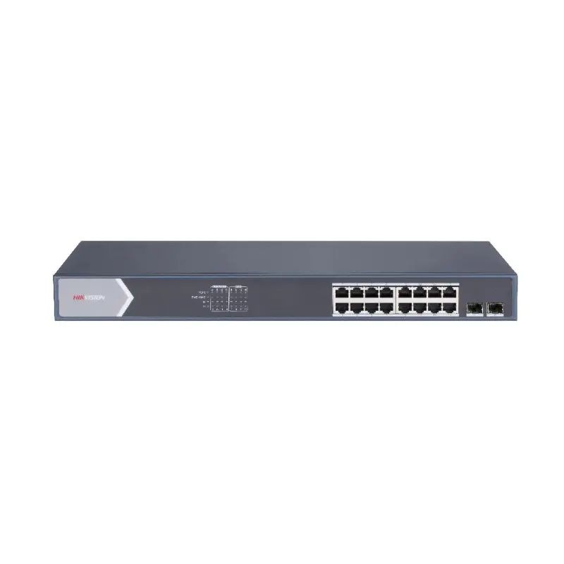 Model: DS-3E1518P-SI HIKVISION DS-3E1518P-SI 16 PORT POE 10/100/1000 2xSFP 250W SWITCH