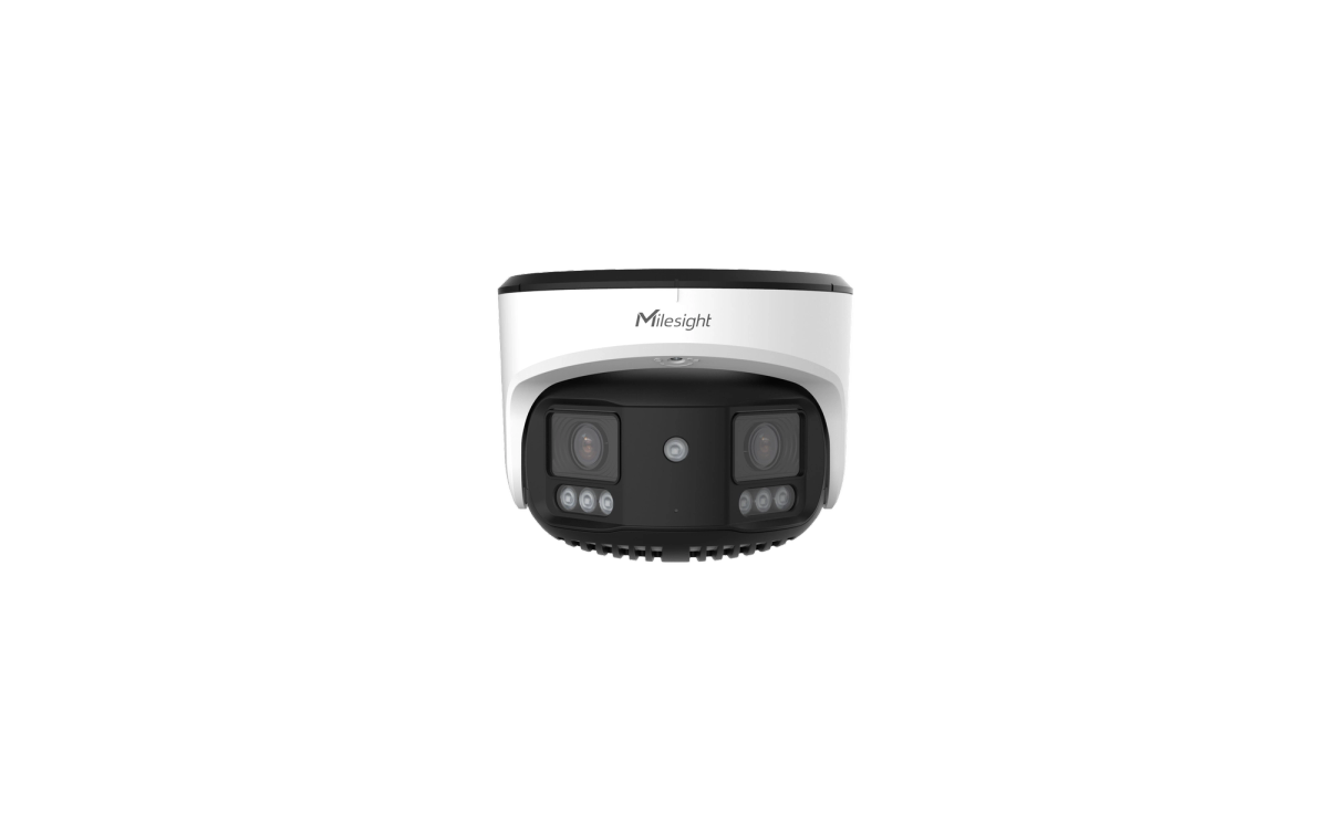 MILESIGHT MS-C8477-HPG1 8.0 MP 4MM ÇİFT SENSÖRLÜ TRUE COLOR 180° PANORAMİK LENS AI H265+ SMART IR LED DOME IP KAMERA NDAA Y.