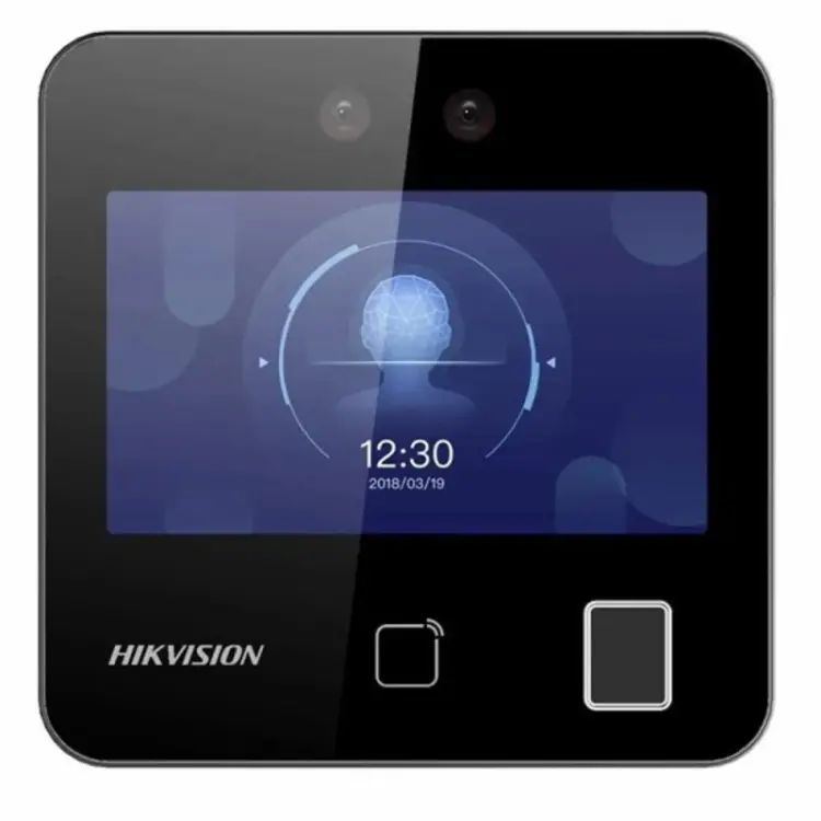 Model: DS-K1T343MFWX Hikvision DS-K1T343MFWX Yüz Tanıma + Parmak İzi + Kart + PIN Erişim Kontrol Terminali Wi-Fi