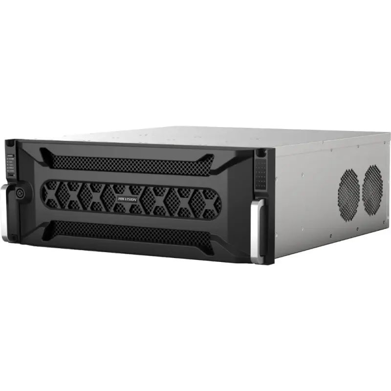Model: DS-96128NI-I24/H Hikvision DS‑96128NI‑I24/H 128 Kanal 4U 4K NVR – RAID Destekli Profesyonel IP Ağ Kayıt Cihazı