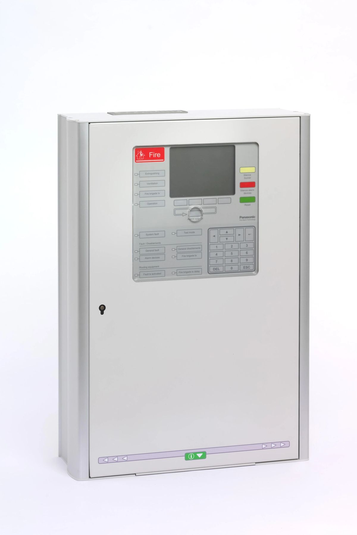 PANASONIC FAS-5000STR EBL512 G3 S SERİSİ, 4 LOOP, LCD EKRAN,1020 ADRES KAPASİTELİ YANGIN ALARM PANELİ