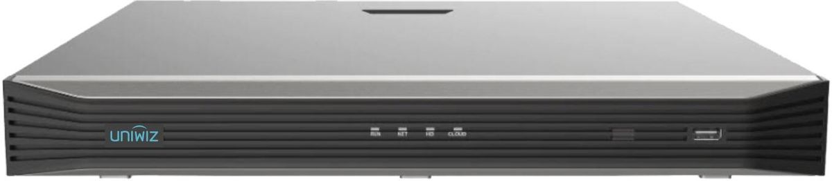 UNIWIZ NVR-216-16S2-P16 16 KANAL (16 POE) 8MP H265 2X10TB HDD 4/1 ALARM HDMI&VGA NVR