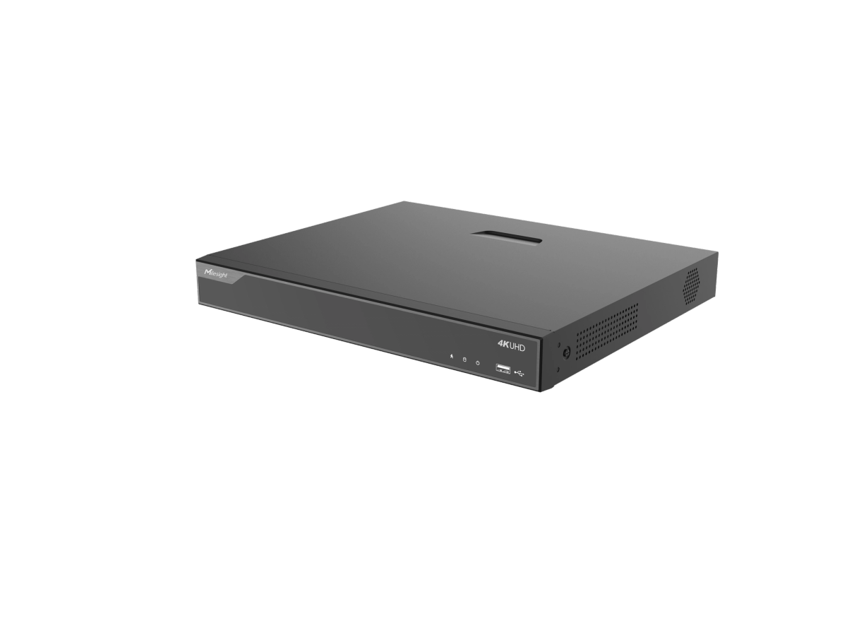 MILESIGHT MS-N5016-NE 16 KANAL NVR 8 MP H265+/H264+ 4K DESTEKLİ 2X10TB HDD ÖZELLİKLİ DM