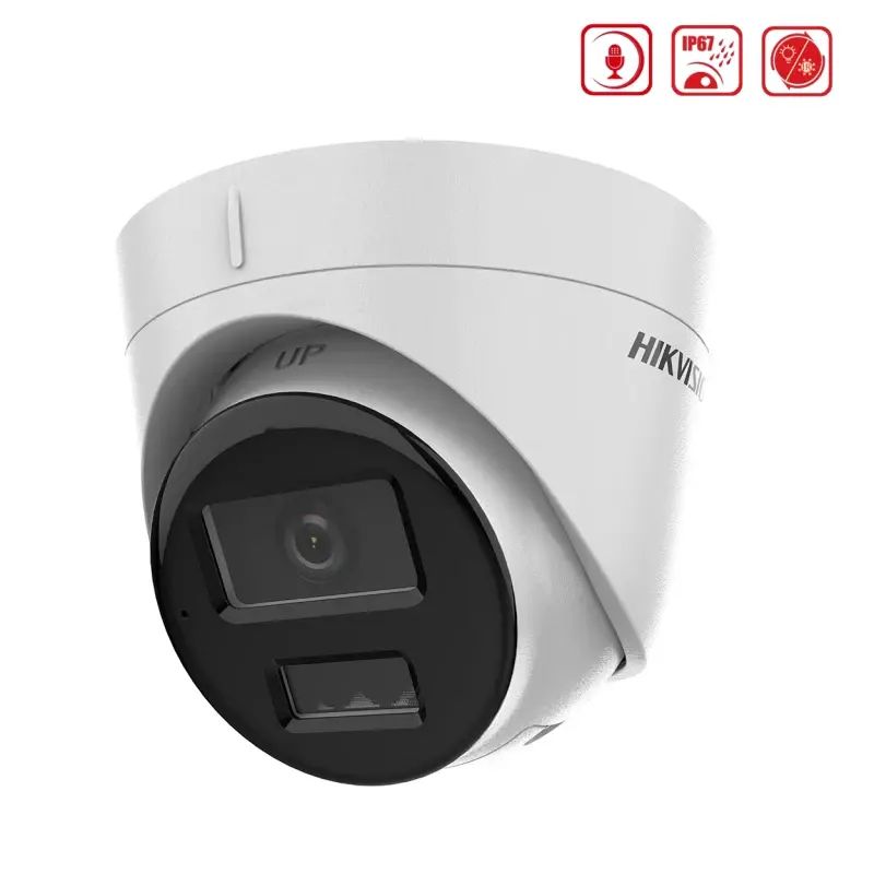 Model: DS-2CD1343G2-LIUF(2.8) HIKVISION DS-2CD1343G2-LIUF 4MP 2.8mm Akıllı Çift Işık Mic. AcuSense Dome IP Kamera