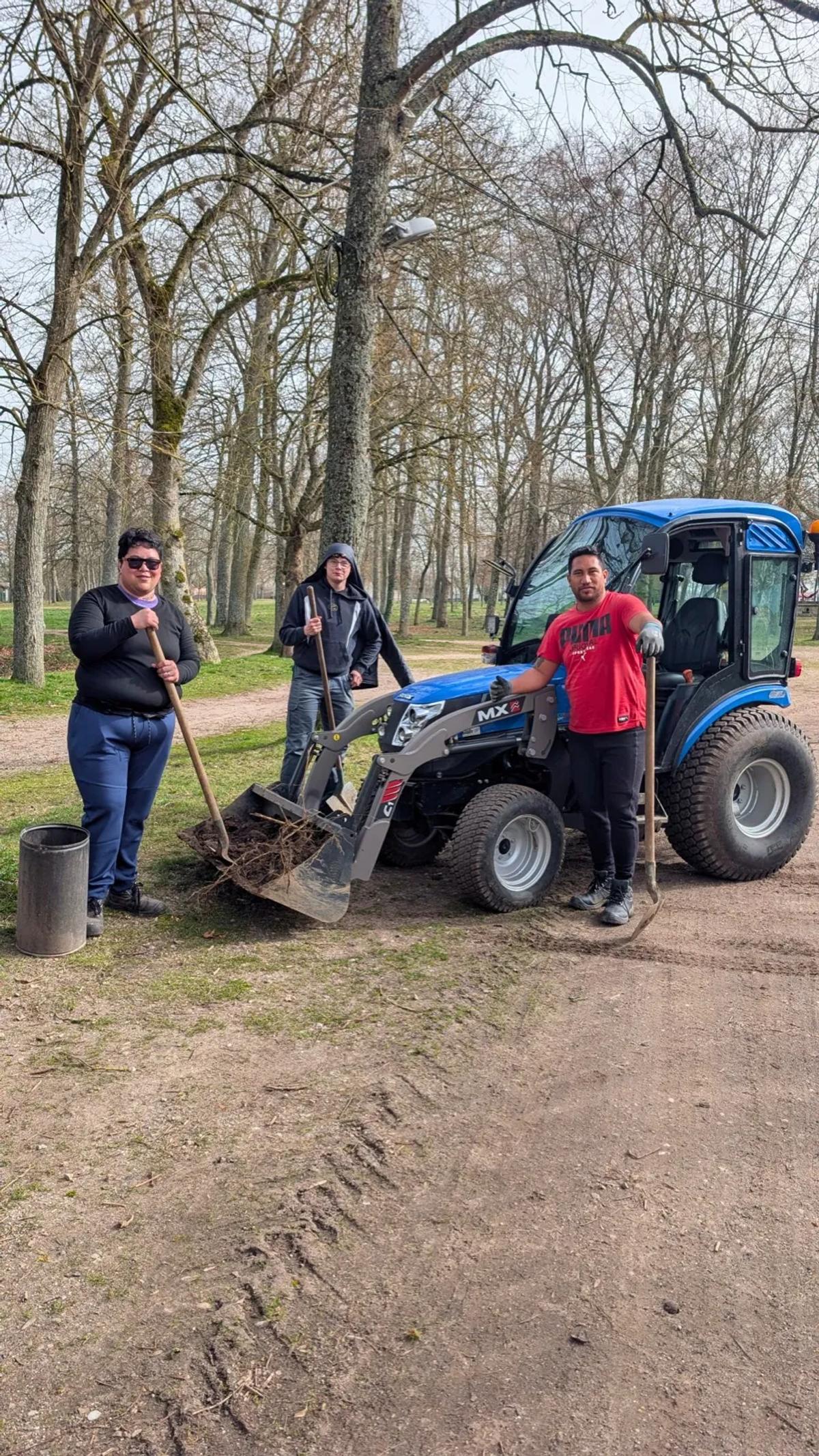 Chantier d'entretien des espaces naturels