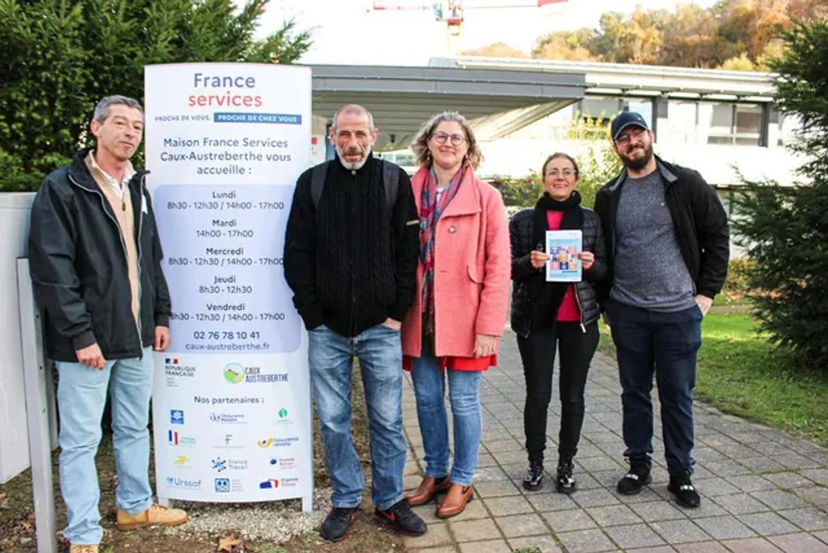 Inauguration de France Services Caux-Austreberthe