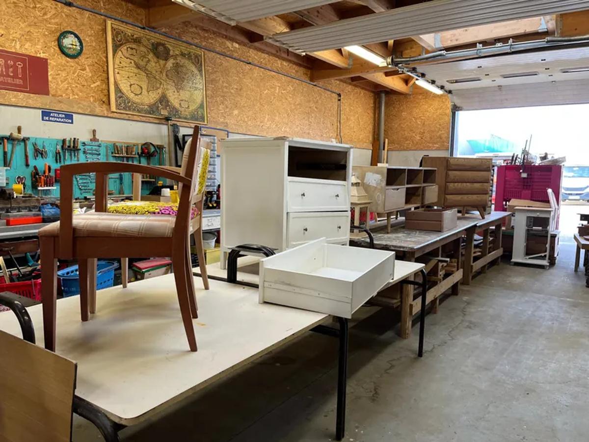 L'atelier de réparation