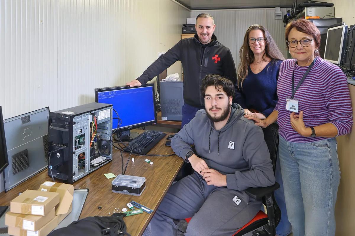 Atelier de reconditionnement informatique
