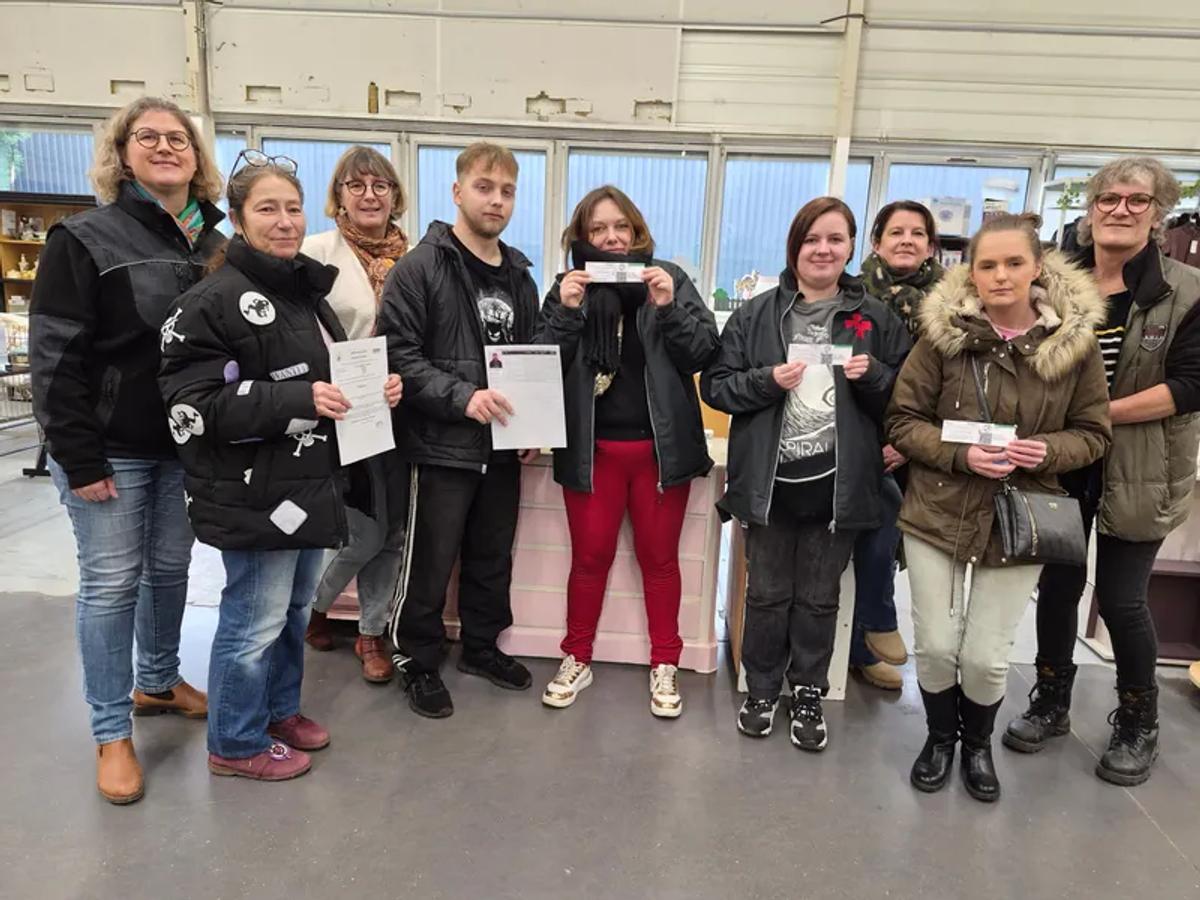 Remise des certificats de formation