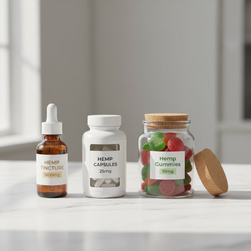 Hemp Tinctures vs Capsules vs Gummies: Which Format Is Right for You?