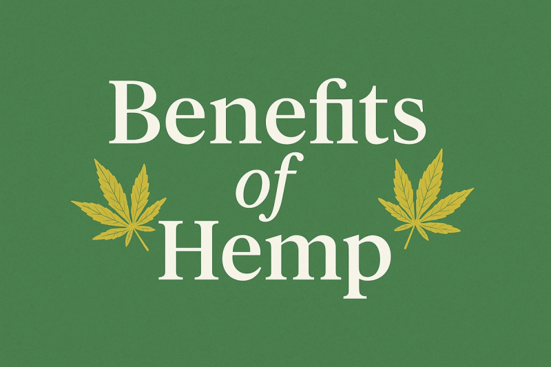 The Top 7 Benefits of Hemp in 2025: Nature’s Most Versatile Super-plant