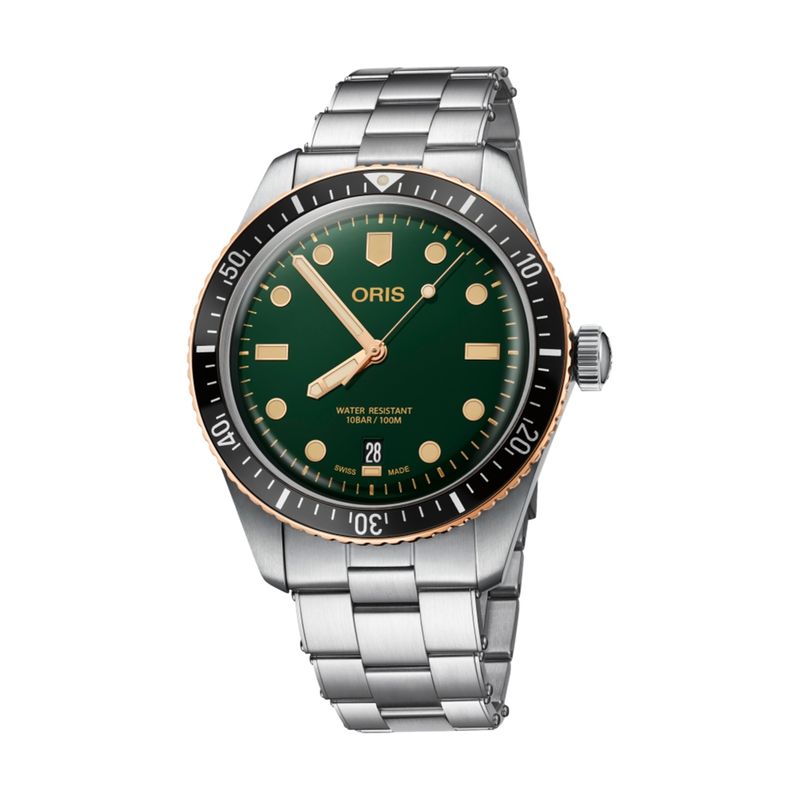 Divers Sixty-Five 40M Green Metal