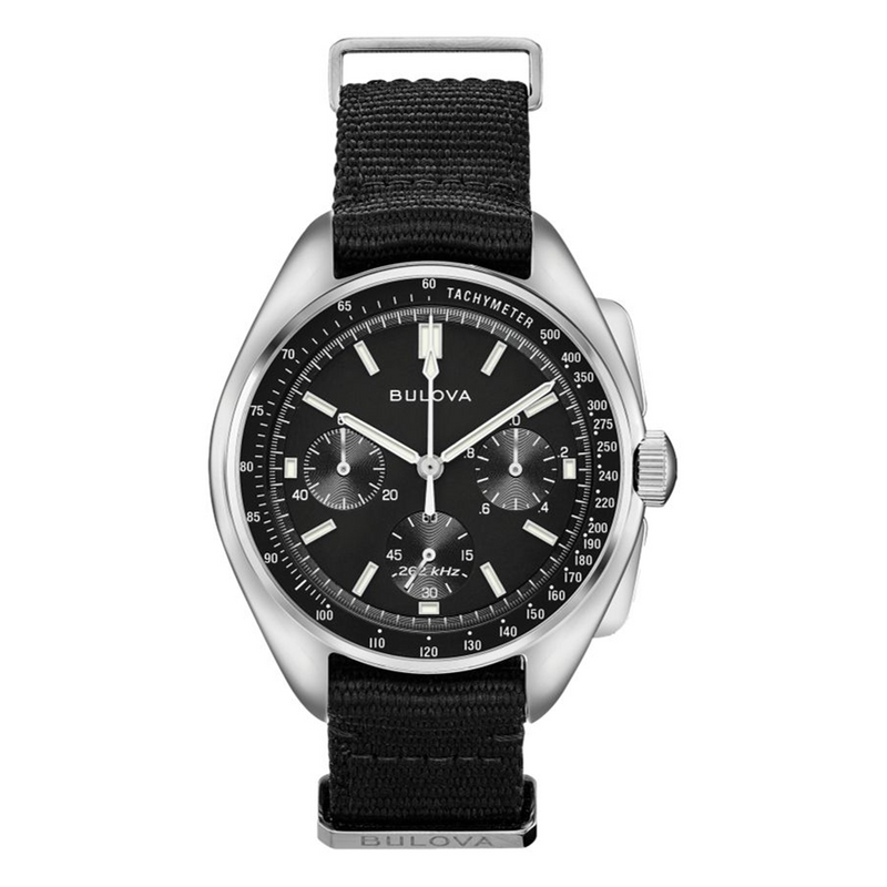 Lunar Pilot Black Dial NATO Strap