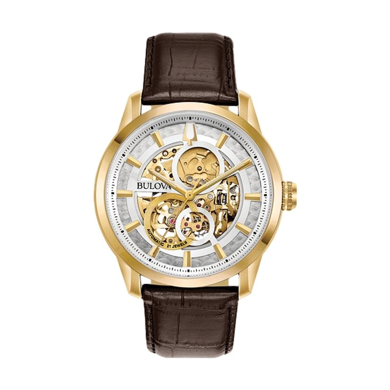 Sutton Skeleton Gold-Tone Case