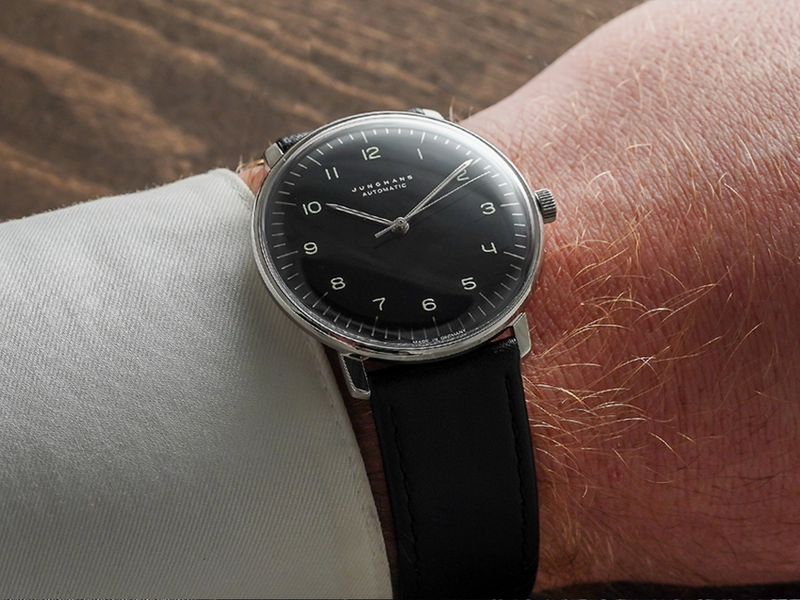 Max Bill Automatic Review Black Dial With Numerals