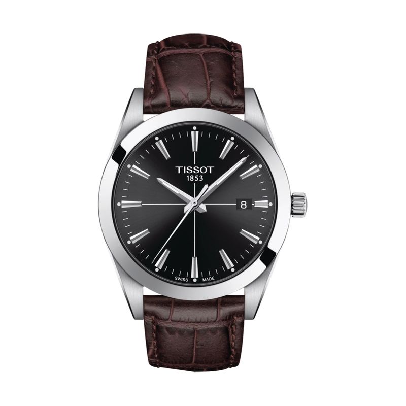 Gentleman Quartz Black Dial