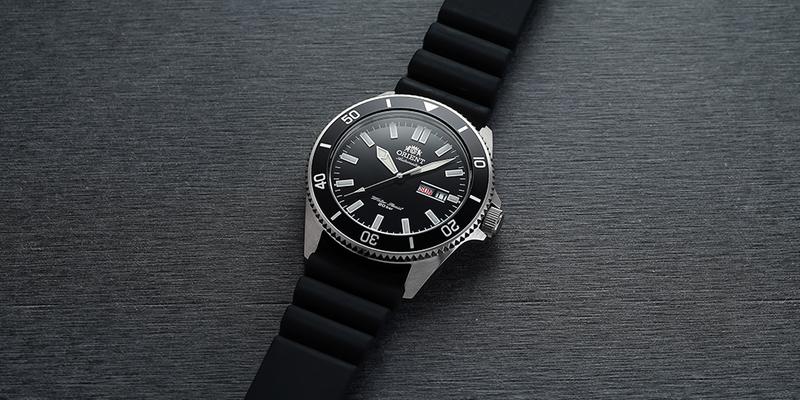 Orient Kano 200m Diver watch rubber strap